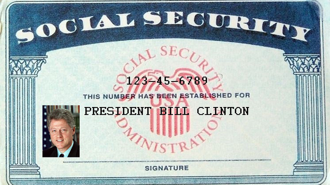 clinton SSN