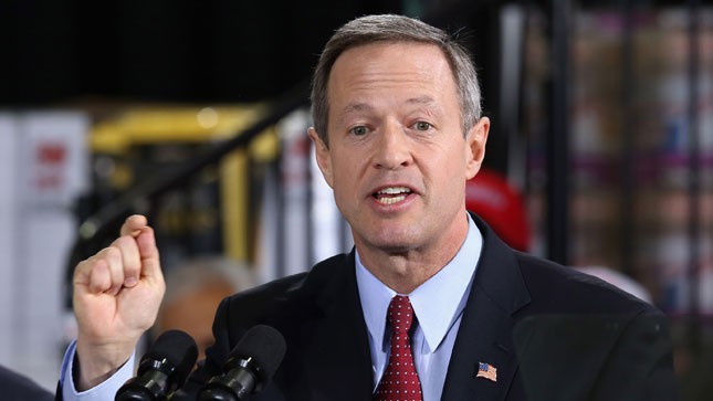 Martin O'malley, 2016