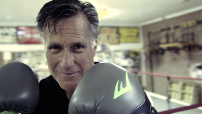 Mitt Romney, Evander Holyfield, Boxing