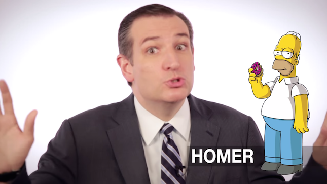 Ted Cruz, The Simpsons