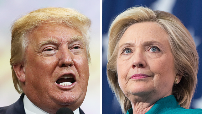 Donald Trump, Hillary Clinton