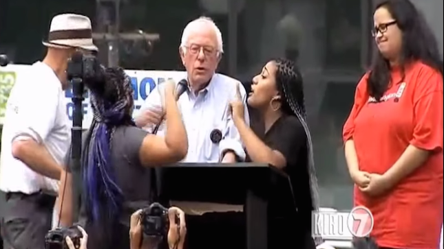 Bernie Sanders, Black Lives Matter, Seattle