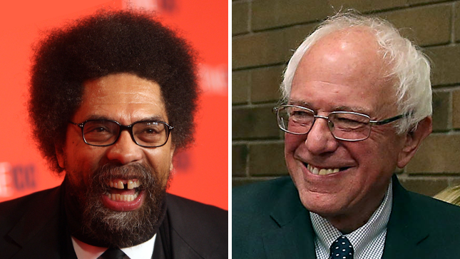 Cornel West, Bernie Sanders, Brother