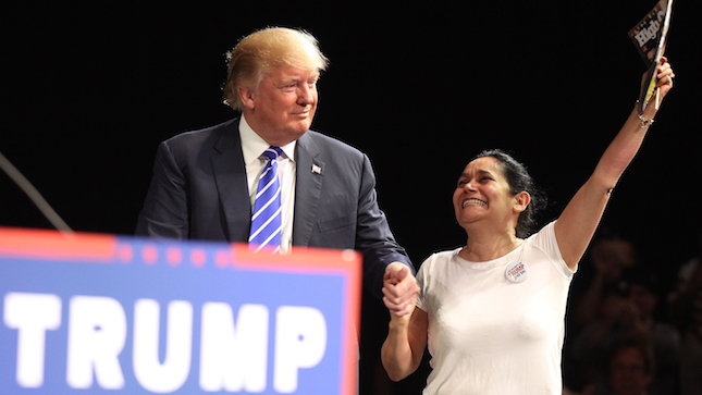 Donald Trump, Hispanics, Latinos, Myriam Witcher