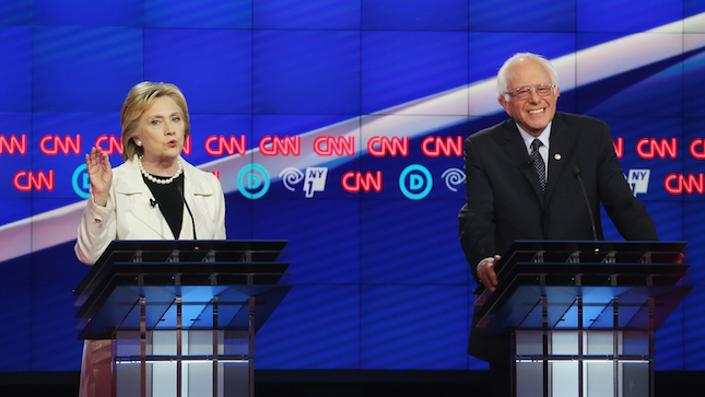 Hillary Clinton, Bernie Sanders, Democratic Debate, CNN