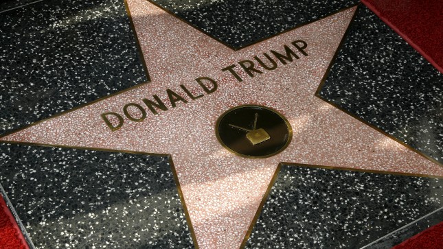 Donald Trump, Hollywood, Walk of Fame, star