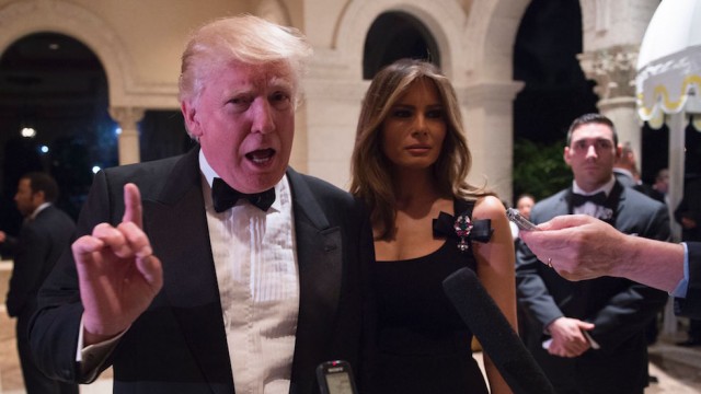 Donald Trump, Melania Trump, Mar-a-Lago