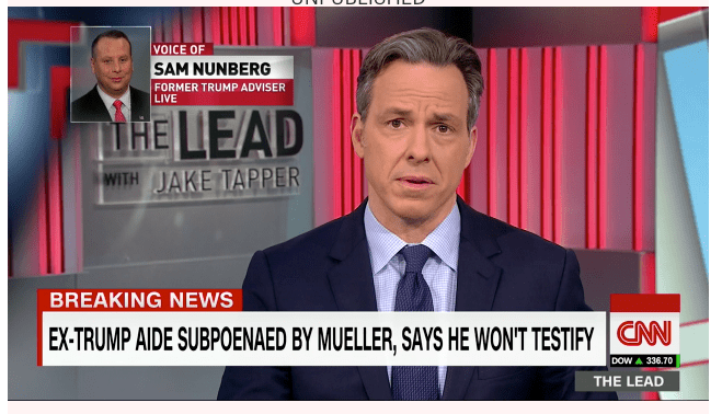 Jake Tapper Sam Nunberg