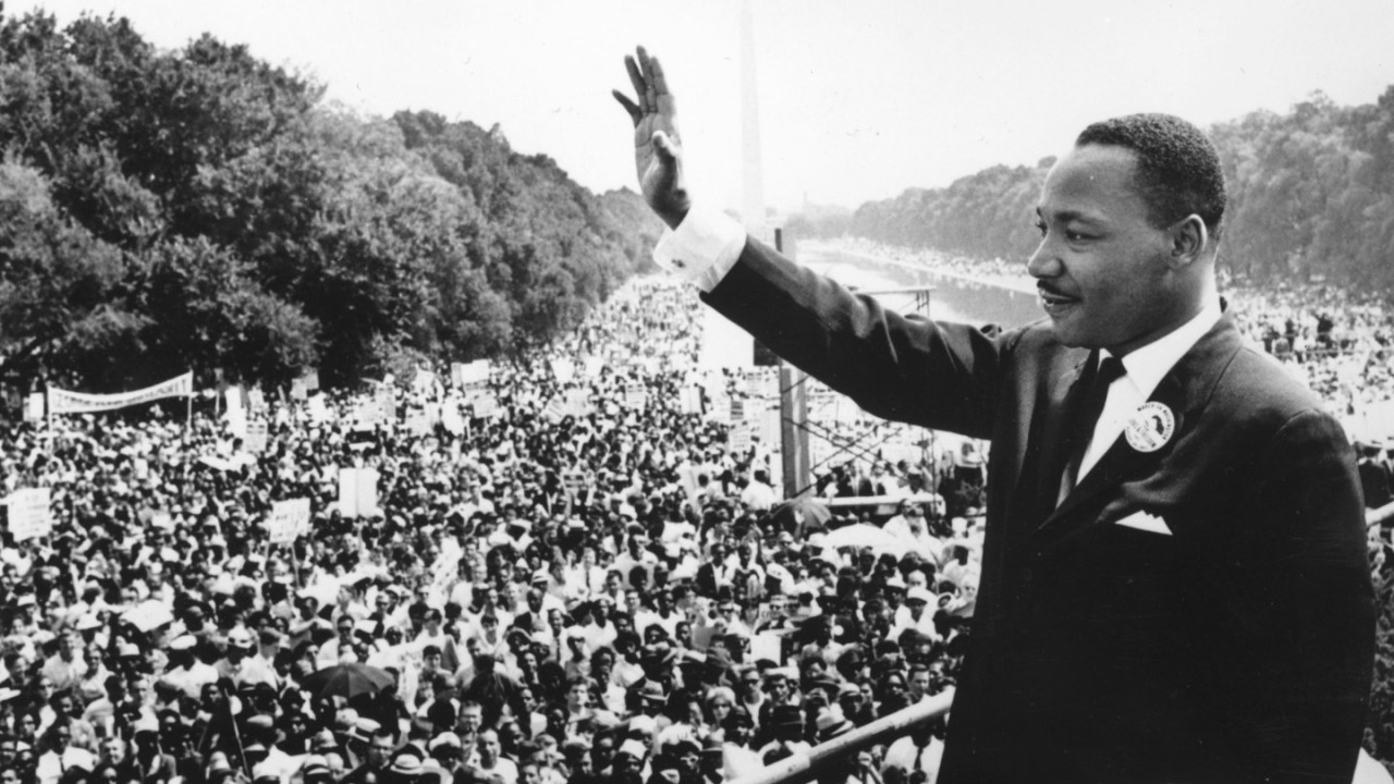 Image: Martin Luther King Jr. during his 'I Have a Dream' speech