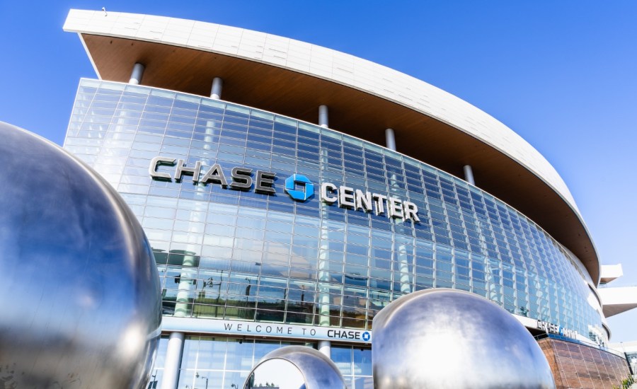 the outside of chase center stadium in san francisco