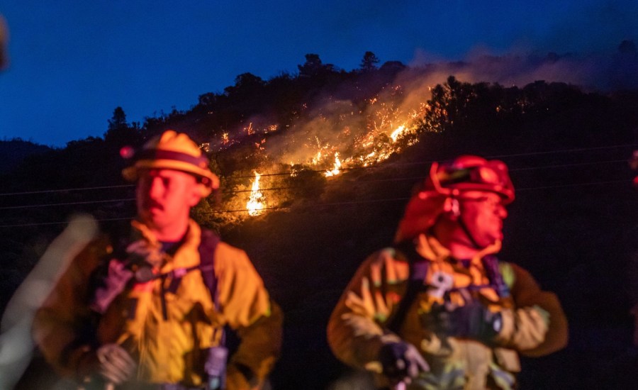 fire california wildfire climate change dry heat wave firefighters lake fire southern california lake hughes 11,000 acres northern california fires tropical storm e