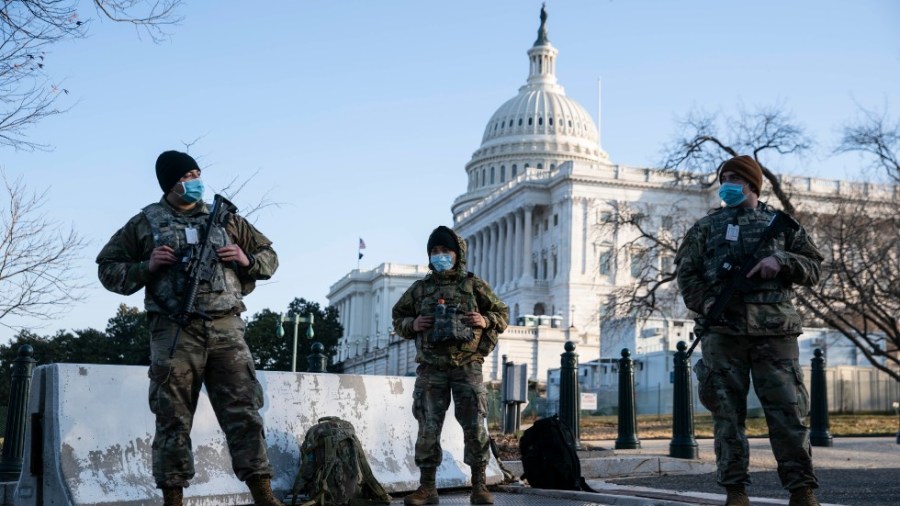 National Guard at the Capitol