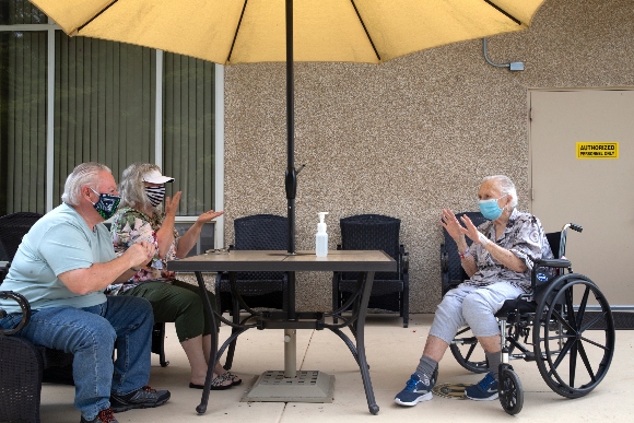 A nursing home visit