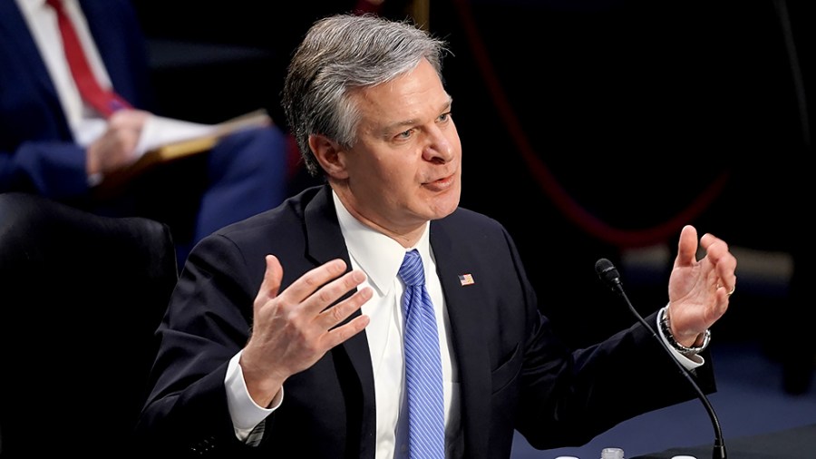 FBI Director Christopher Wray