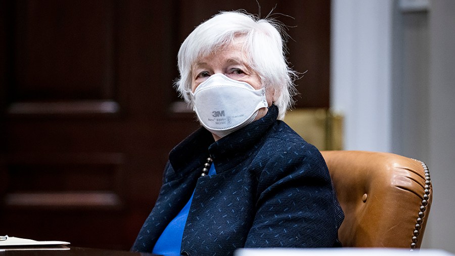 Treasury Secretary Janet Yellen