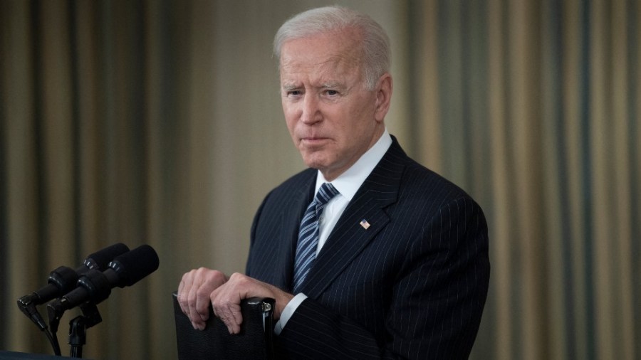 President Biden discusses his administration's response to the coronavirus pandemic at the White House