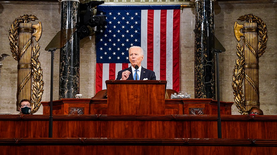 President Biden gives his first joint address to Congress