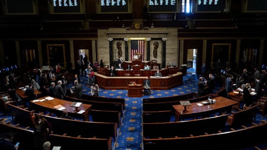 The House chamber