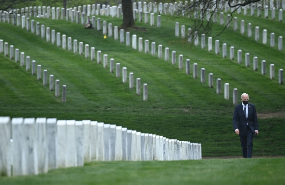 President Biden at Arlington National Cemetery