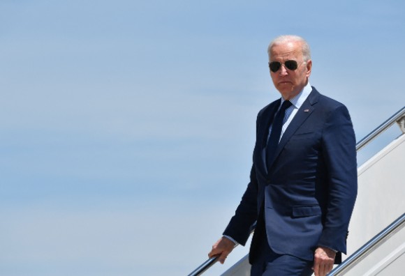 President Biden departs Air Force One