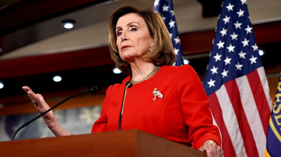 Speaker Nancy Pelosi (D-Calif.)