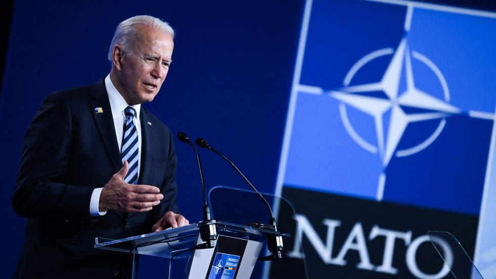 P Biden at NATO meeting