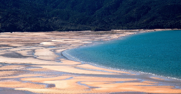 Marahau beach is seen in Golden Bay