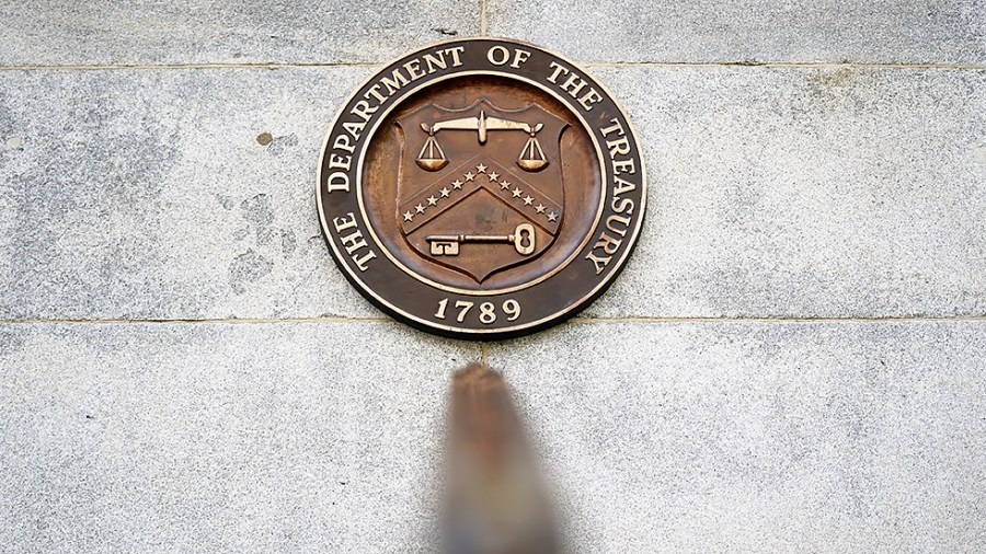 Department of Treasury in Washington, D.C., seen on June 3