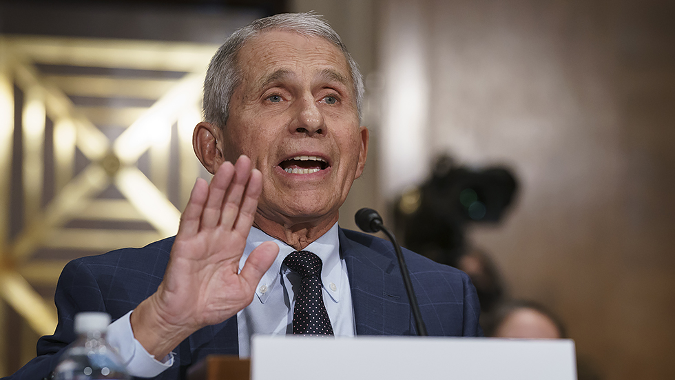 Top infectious disease expert Dr. Anthony Fauci pushes back on statements by Sen. Rand Paul, R-Ky., as he testifies before the Senate Health, Education, Labor, and Pensions Committee on Tuesday, July 20, 2021.