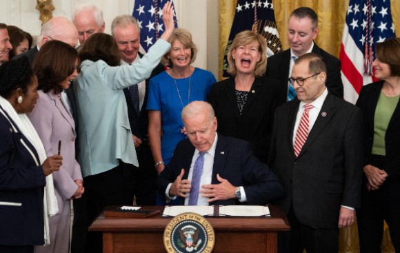 Biden signs Crime Victim Funds Act