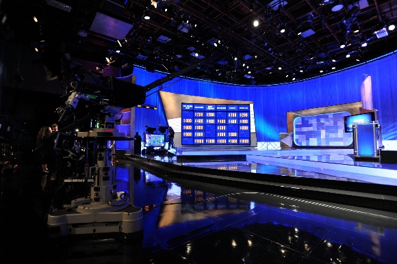 A general view on the set of the "Jeopardy!" Million Dollar Celebrity Invitational Tournament Show Taping