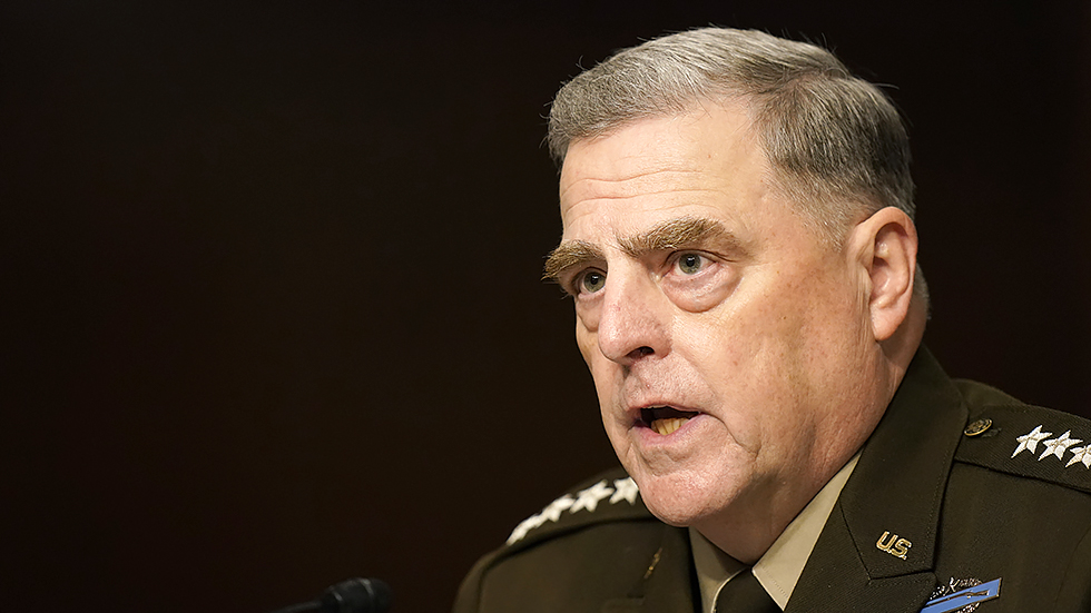 Chairman of the Joint Chiefs of Staff Gen. Mark Milley speaks during a Senate Armed Services Committee hearing on the conclusion of military operations in Afghanistan and plans for future counterterrorism operations, Tuesday, Sept. 28, 2021.