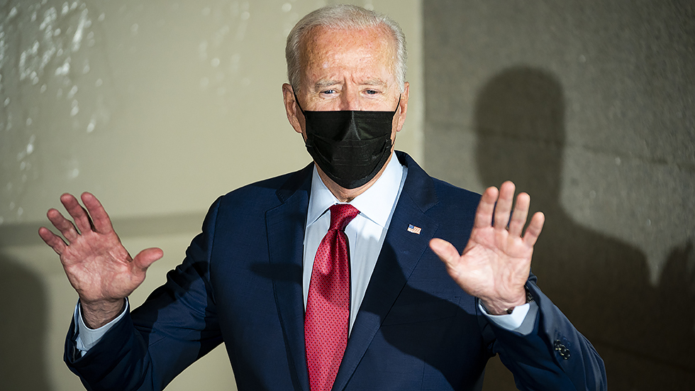 President Biden speaks to reporters after a Democratic Caucus meeting at the Capitol to discuss the bipartisan infrastructure plan on Friday, October 1, 2021.