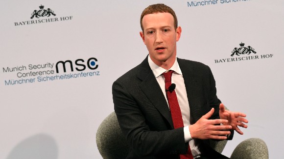 Facebook CEO Mark Zuckerberg