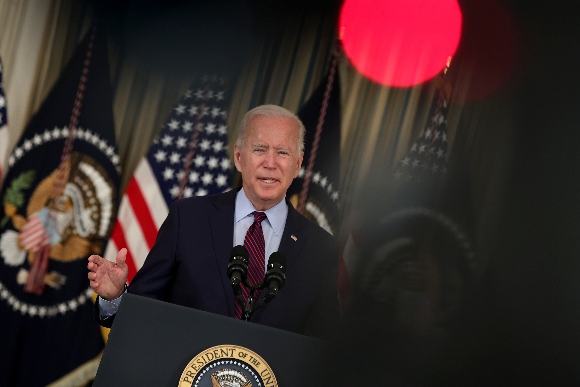 President Joe Biden delivers remarks about the need for Congress to raise the debt limit 