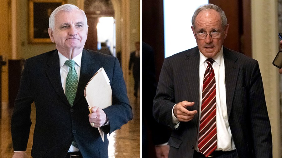 Sens. Jack Reed (D-R.I.) and James Risch (R-Idaho)