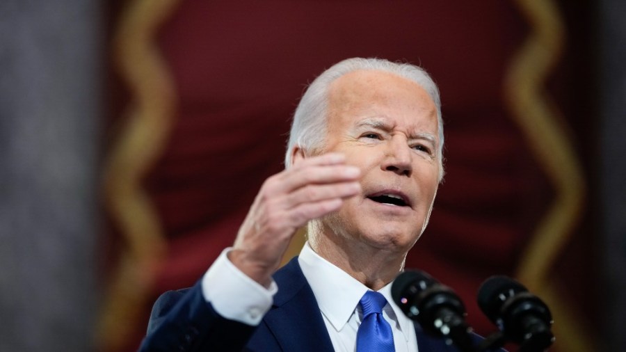 Biden speaks on Jan. 6