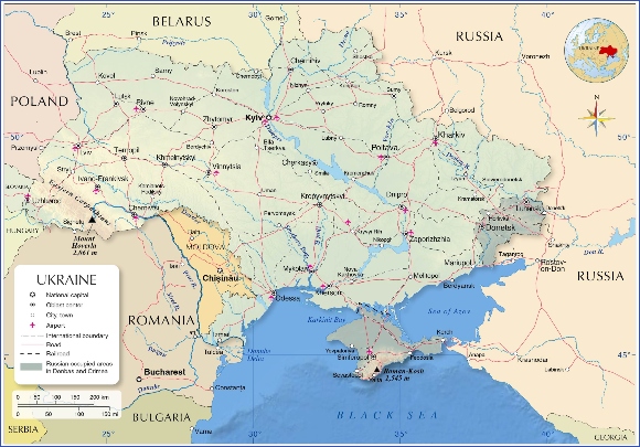 Ukraine map