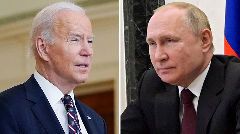 P Biden and V Putin