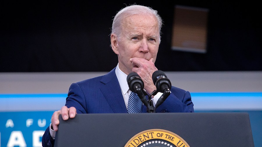 President Biden makes an announcement of new requirements under the Made in America plan at the White House in Washington, D.C., on Friday, March 4, 2022.