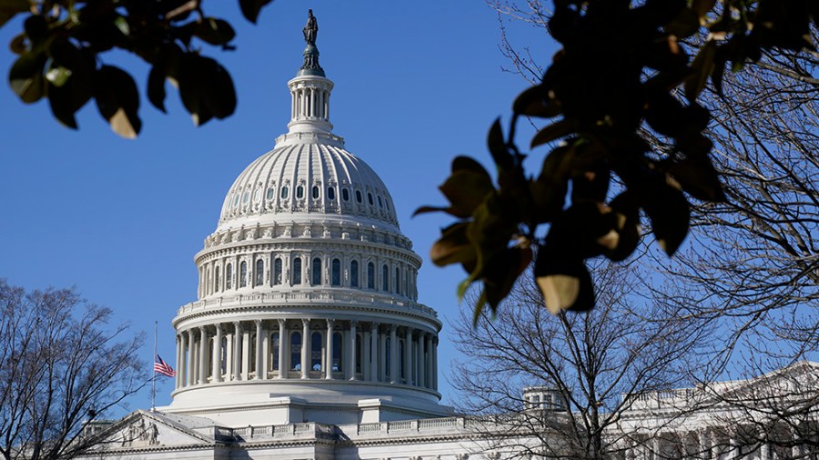 The U.S. Capitol dome