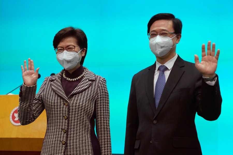 John Lee, Carrie Lam