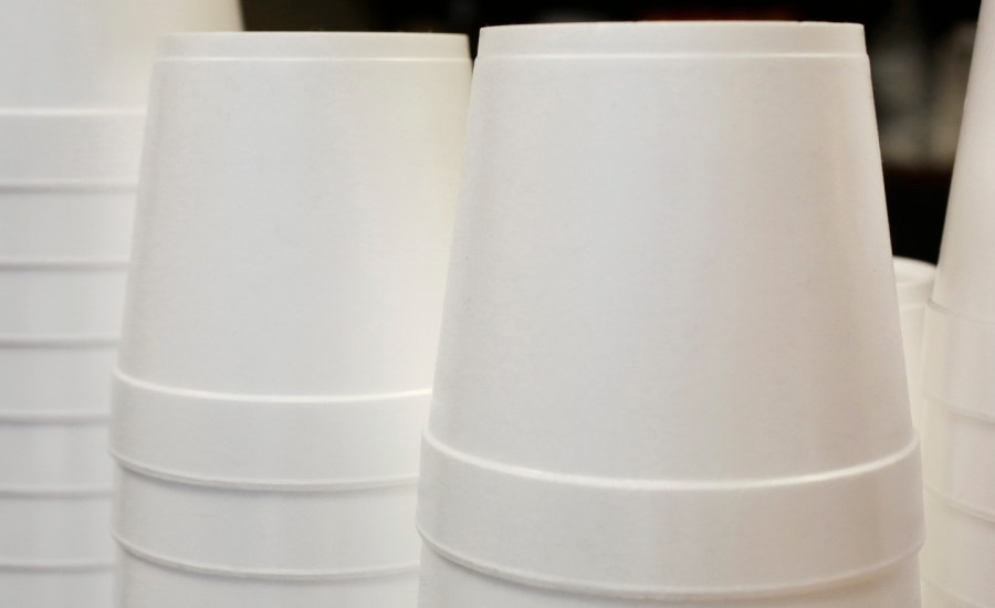 styrofoam cups