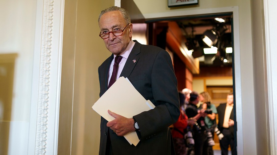 Majority Leader Charles Schumer (D-N.Y.)