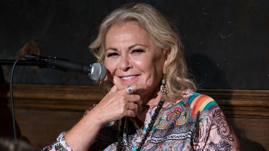 Roseanne Barr takes part in a special event and podcast taping at Stand Up NY.