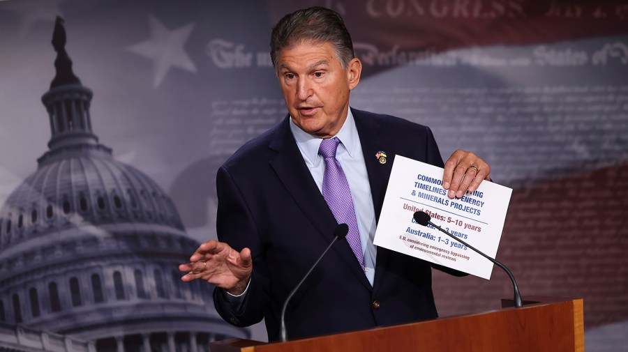 Sen. Joe Manchin (D-W.Va.)