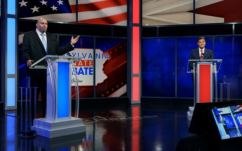 Pennsylvania Senate candidates participate in a debate