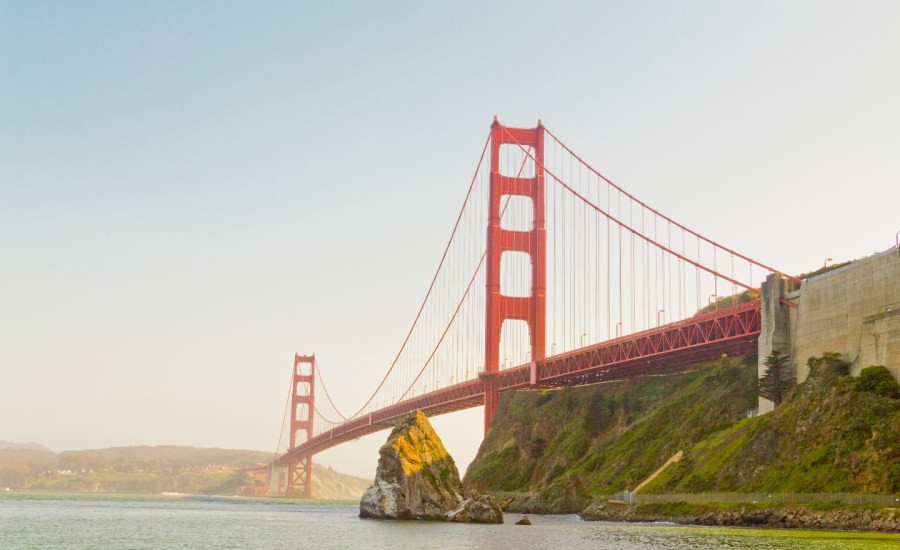 Golden Gate Bridge.