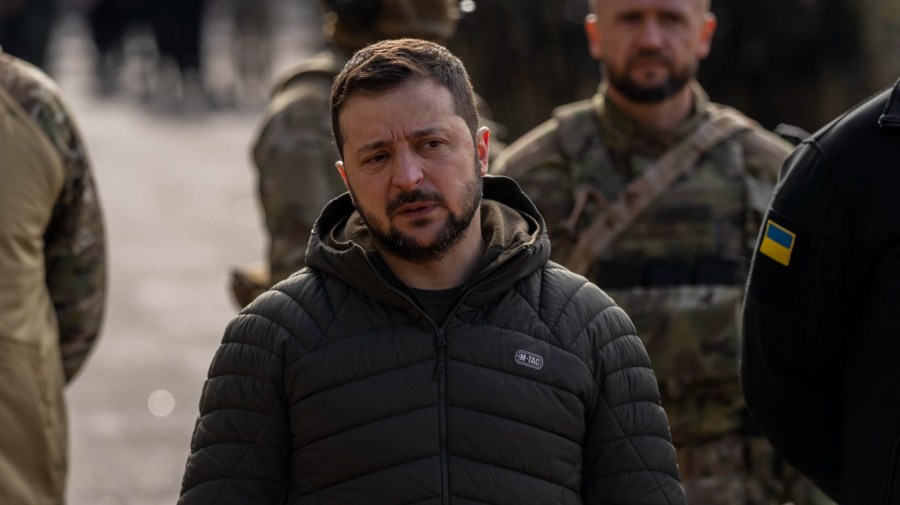 Zelensky in Ukraine