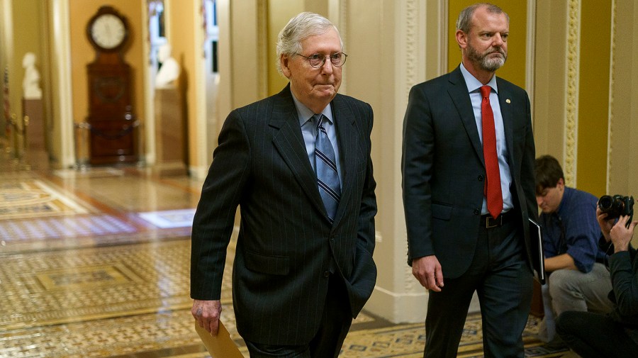 Minority Leader Mitch McConnell (R-Ky.)